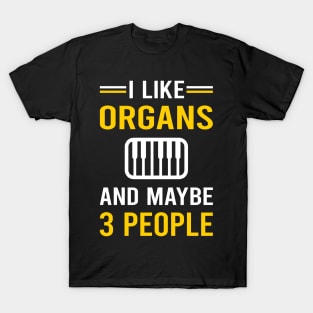 3 People Organ Organist T-Shirt